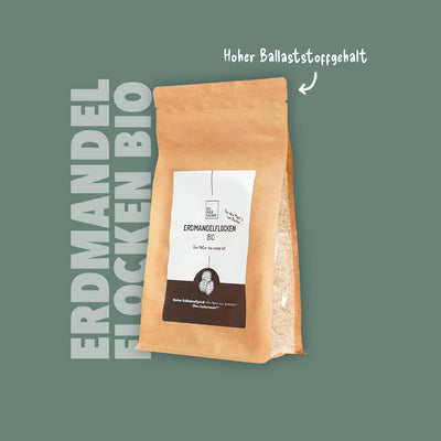 Erdmandelflocken (Chufas Nüssli) Bio, gemahlen, 500g