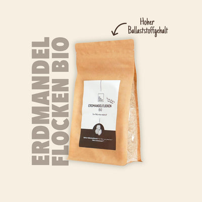 Erdmandelflocken (Chufas Nüssli) Bio, gemahlen, 500g
