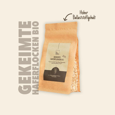 Gekeimte Haferflocken Bio, 500g
