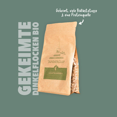 Gekeimte Dinkelflocken Bio, 500g