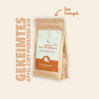 Gekeimtes Apfel-Zimt-Porridge Bio, 200g