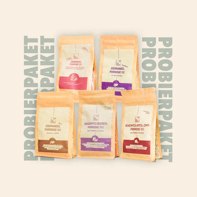Probierpaket Gekeimte Porridges Bio