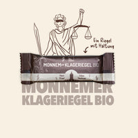 Monnemer Klageriegel Kakao-Haselnuss Bio, 40g