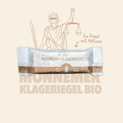 Monnemer Klageriegel Kokos-Mandel Bio, 40g