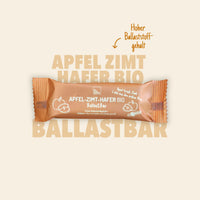 Apfel-Zimt-Hafer BallastBar Bio, 40g
