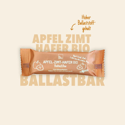Apfel-Zimt-Hafer BallastBar Bio, 40g