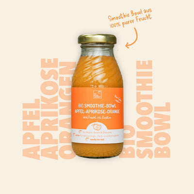 Smoothie-Bowl Apfel-Aprikose-Orange Bio, 200ml