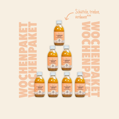 Wochen-Paket: Verdauungs-Smoothie Bio, 7 x 200ml