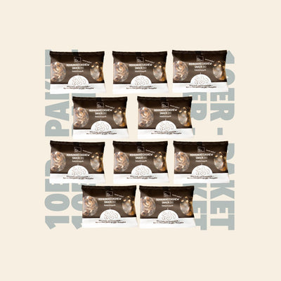 10er-Paket Rohkakao Cashew Snack Bio, 10 x 60g