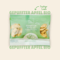 Gepuffter Apfel Bio, 15g