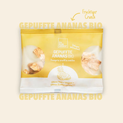 Gepuffte Ananas Bio, 20g