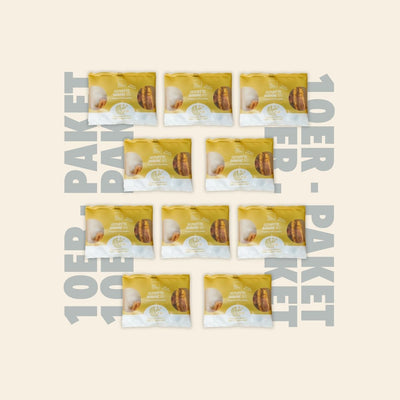 10er-Paket Gepuffte Banane Bio, 20g