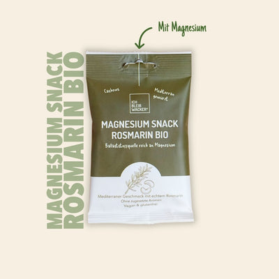 Magnesium Snack Rosmarin Bio, 40g