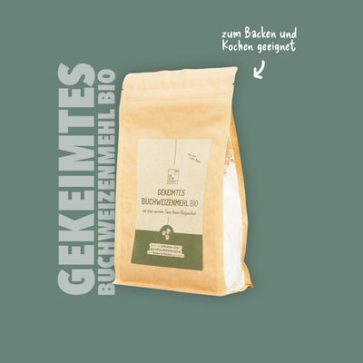 Gekeimtes Buchweizenmehl Bio, 500g