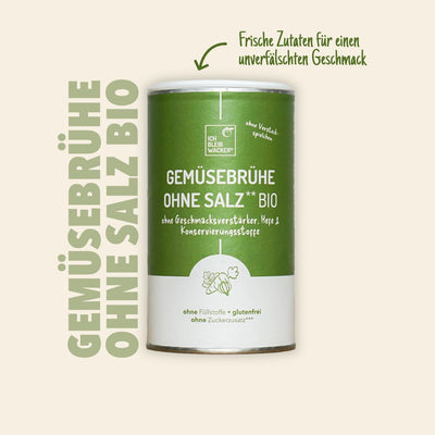 Gemüsebrühe ohne Salz** Bio, 250g