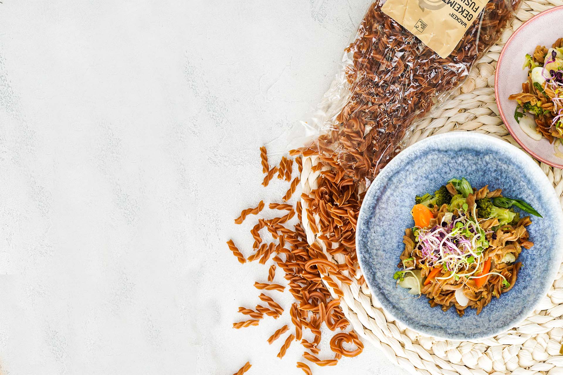 Gekeimte Nudeln, Reis & Hülsenfrüchte