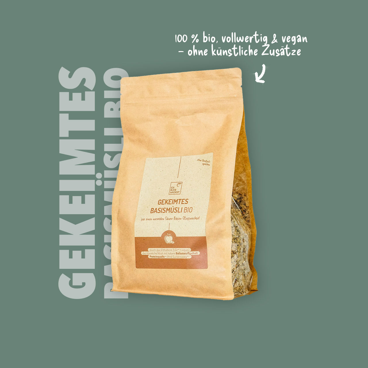Wacker Gekeimtes Müsli Bio