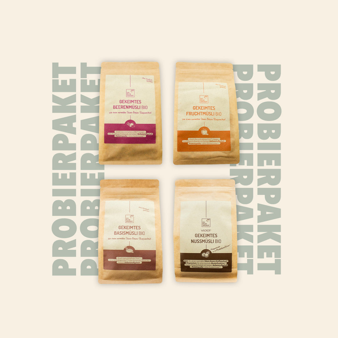 Probierpaket Gekeimtes Müsli Bio