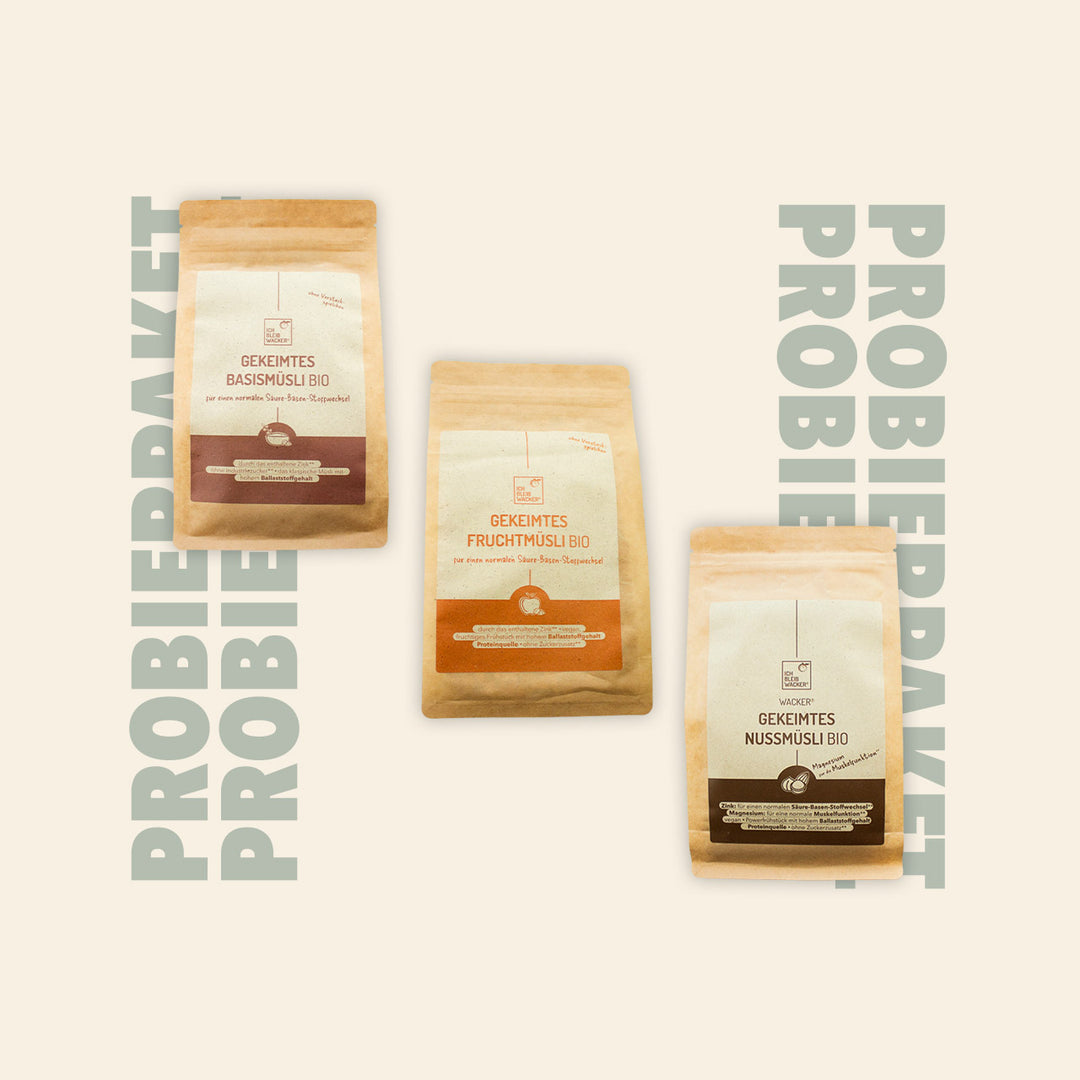 Probierpaket Gekeimtes Müsli Bio