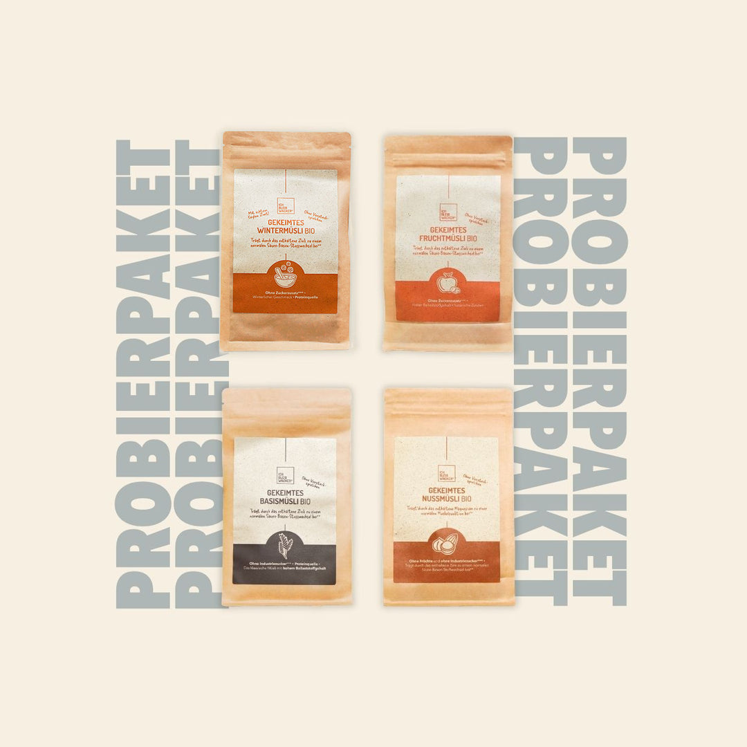 Probierpaket Gekeimtes Müsli Bio
