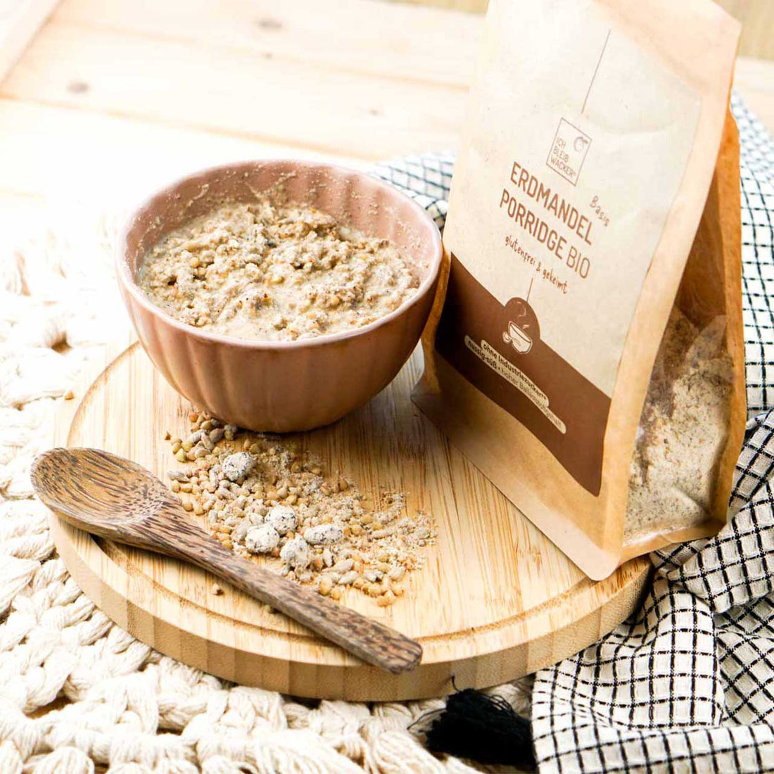 Gekeimte Haferflocken, Porridges & Müslis