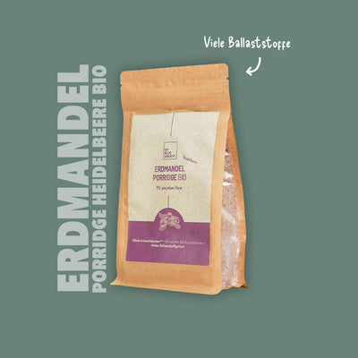 Erdmandelporridge Heidelbeere Bio, 350g