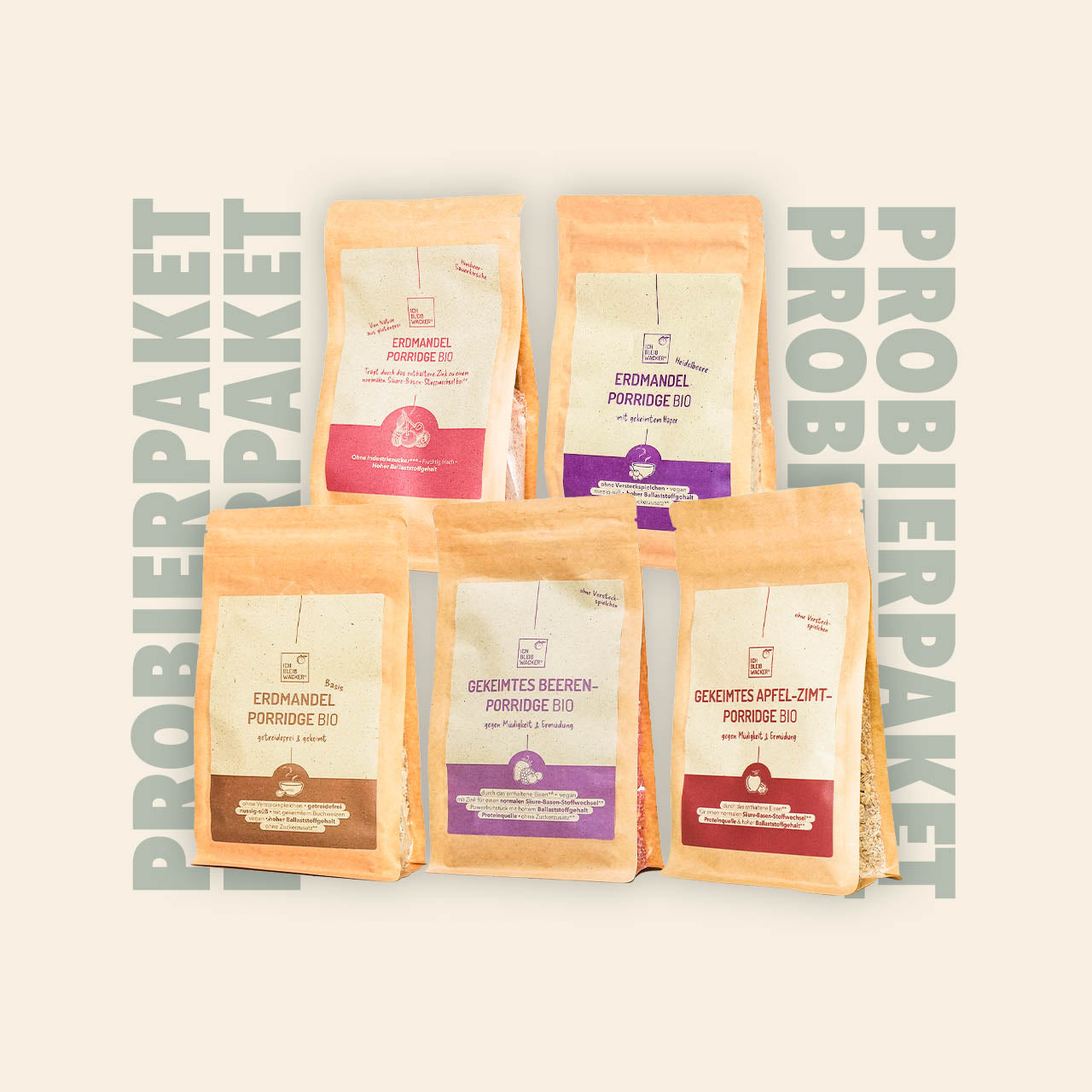 Probierpaket Gekeimte Porridges
