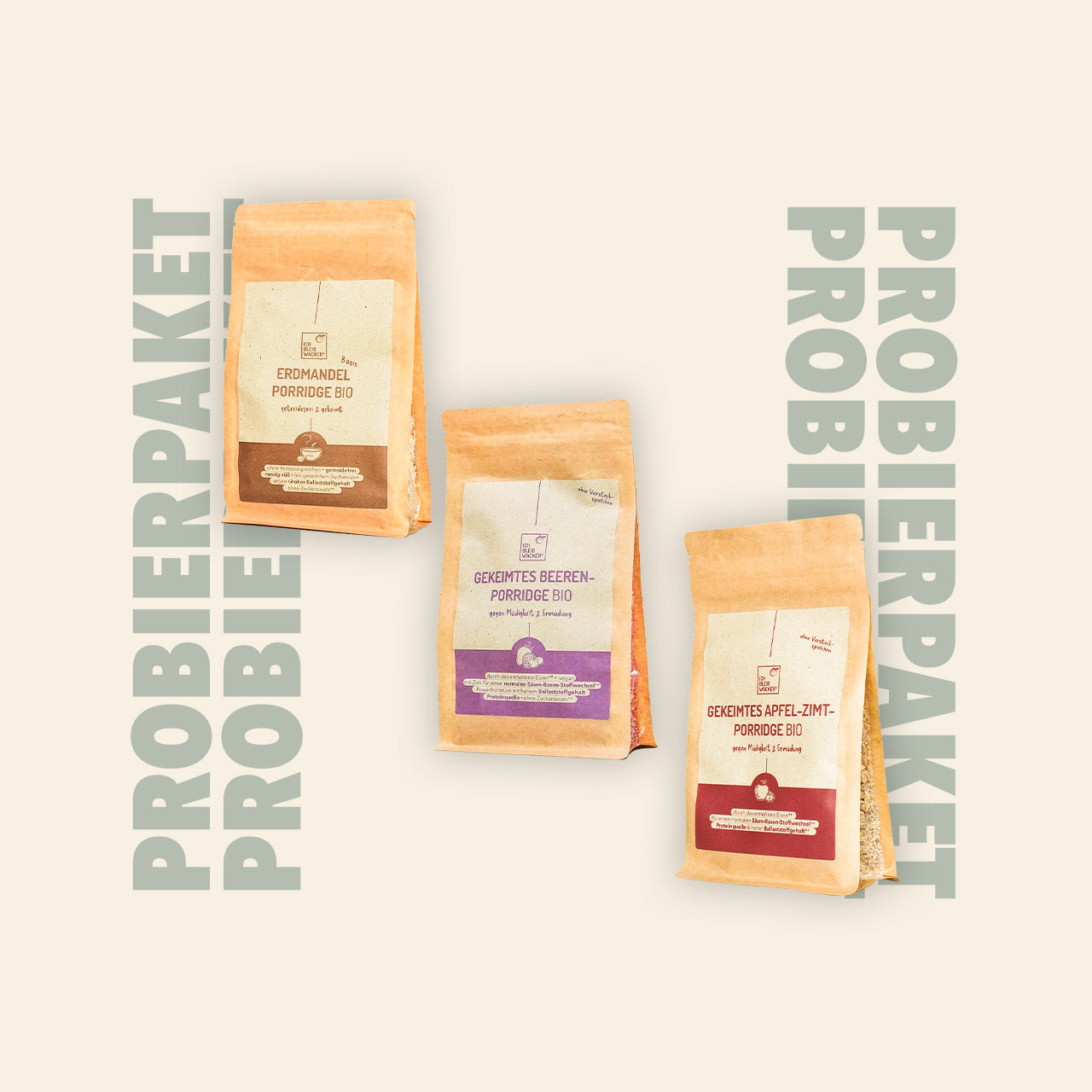 Probierpaket Gekeimte Porridges
