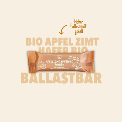Apfel-Zimt-Hafer BallastBar Bio, 40g