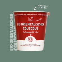 Orientalisches Couscous-Gericht Bio