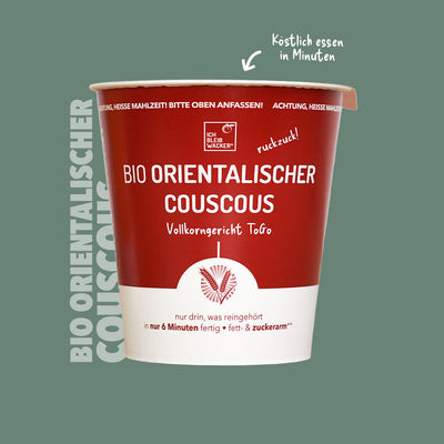 Orientalisches Couscous-Gericht Bio