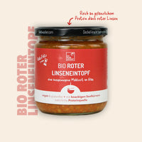 Roter Linseneintopf Bio, 380ml