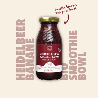 Smoothie-Bowl Heidelbeer-Banane Bio, 200ml
