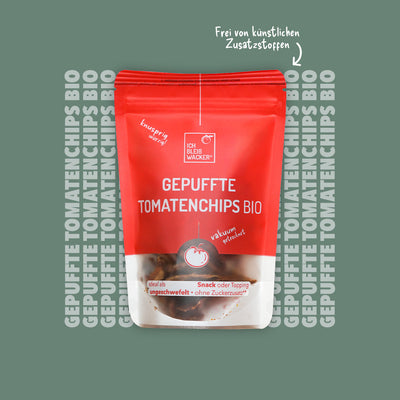 Gepuffte Tomaten-Chips Bio, 20g