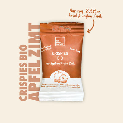 Crispies Apfel-Zimt Bio, 12g
