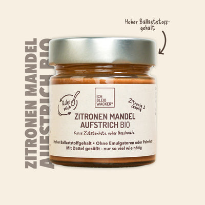 Zitronen Mandel Aufstrich Bio, 200g