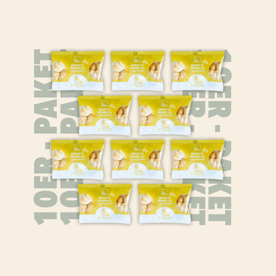 10er-Paket Gepuffte Ananas Bio, 20g