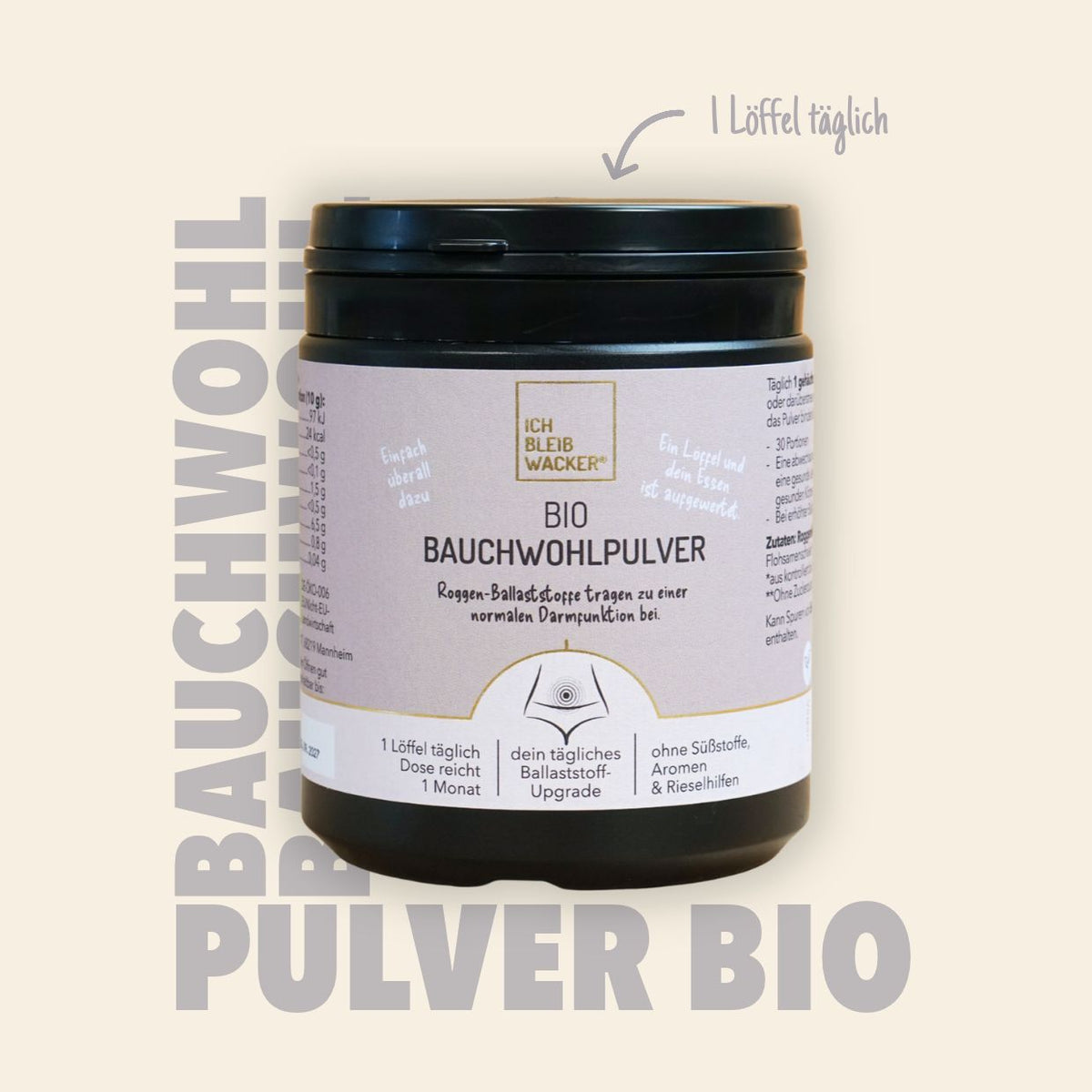 Bauchwohlpulver Bio, 300 g