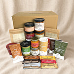 Whole Food Starter Box: alle 23 Produkte vor der bleibwacker-Versandbox