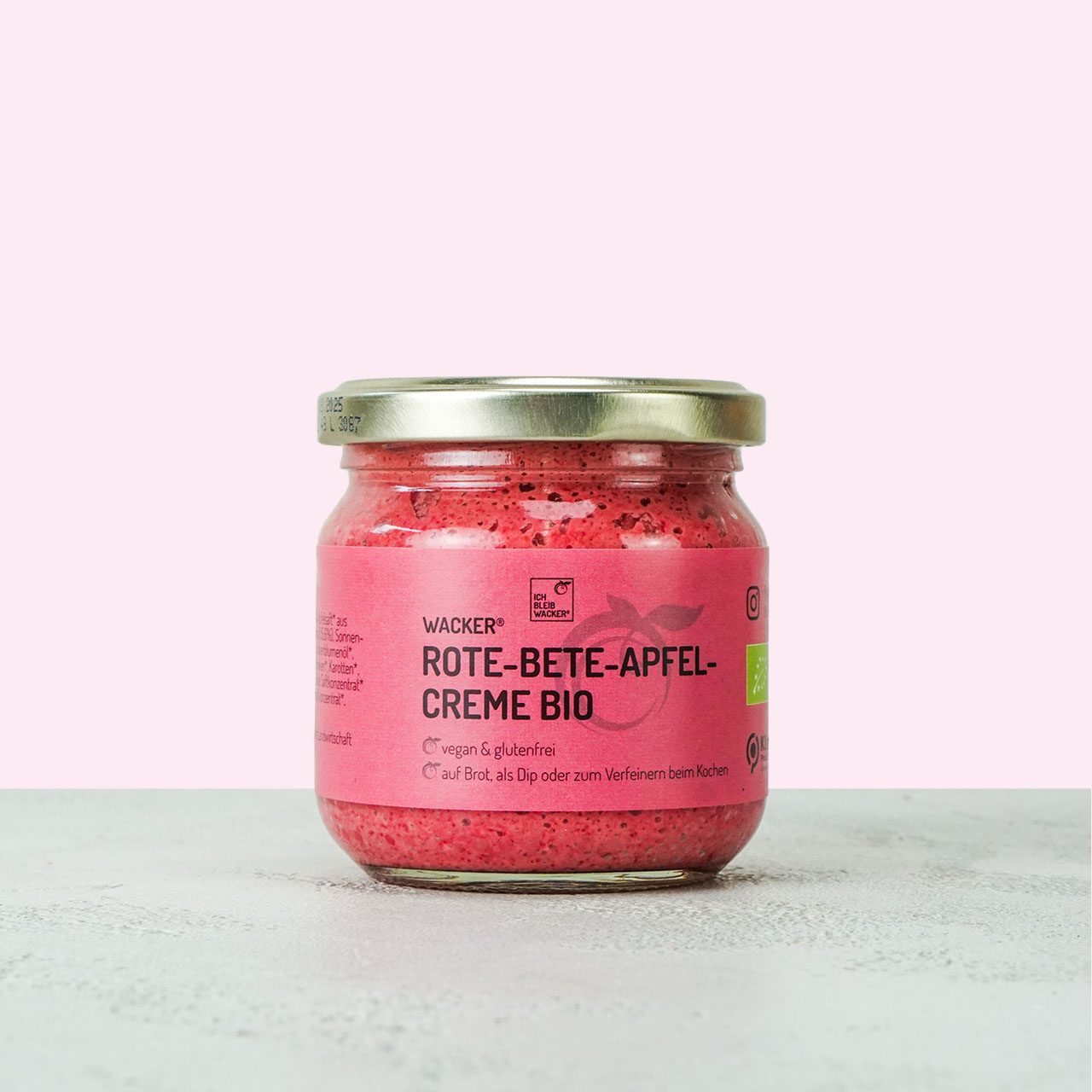 Wacker Rote-Bete-Apfel-Creme Bio