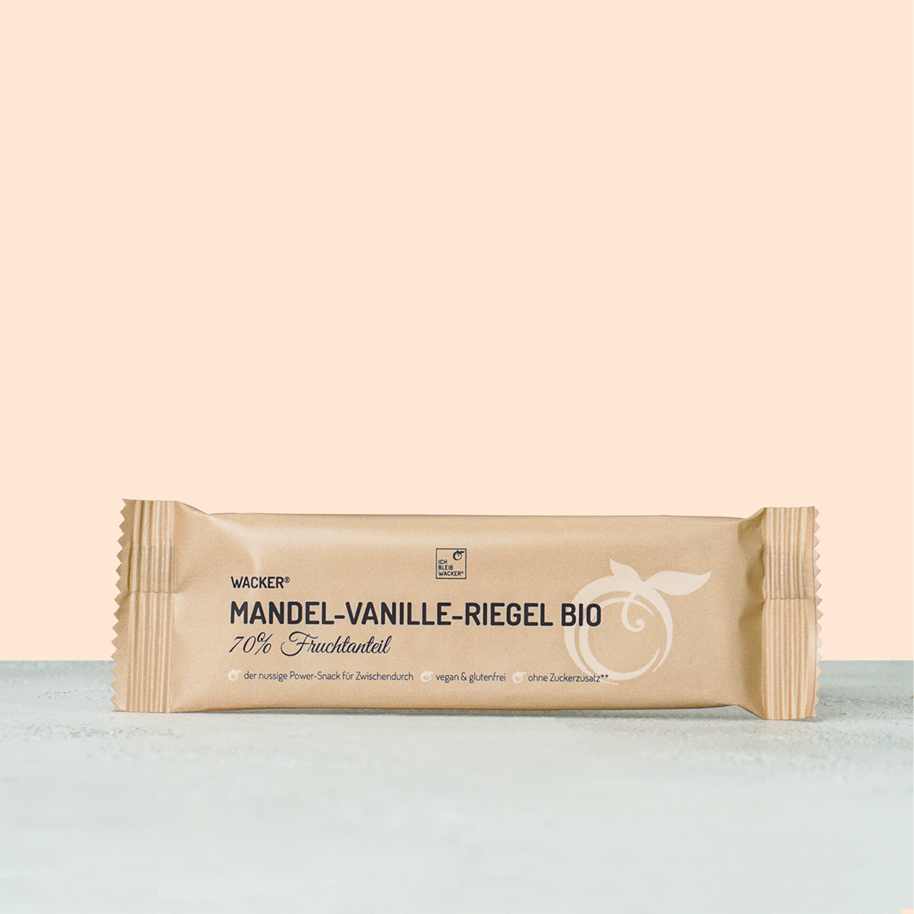 Wacker Mandel-Vanille-Riegel Bio, 40g