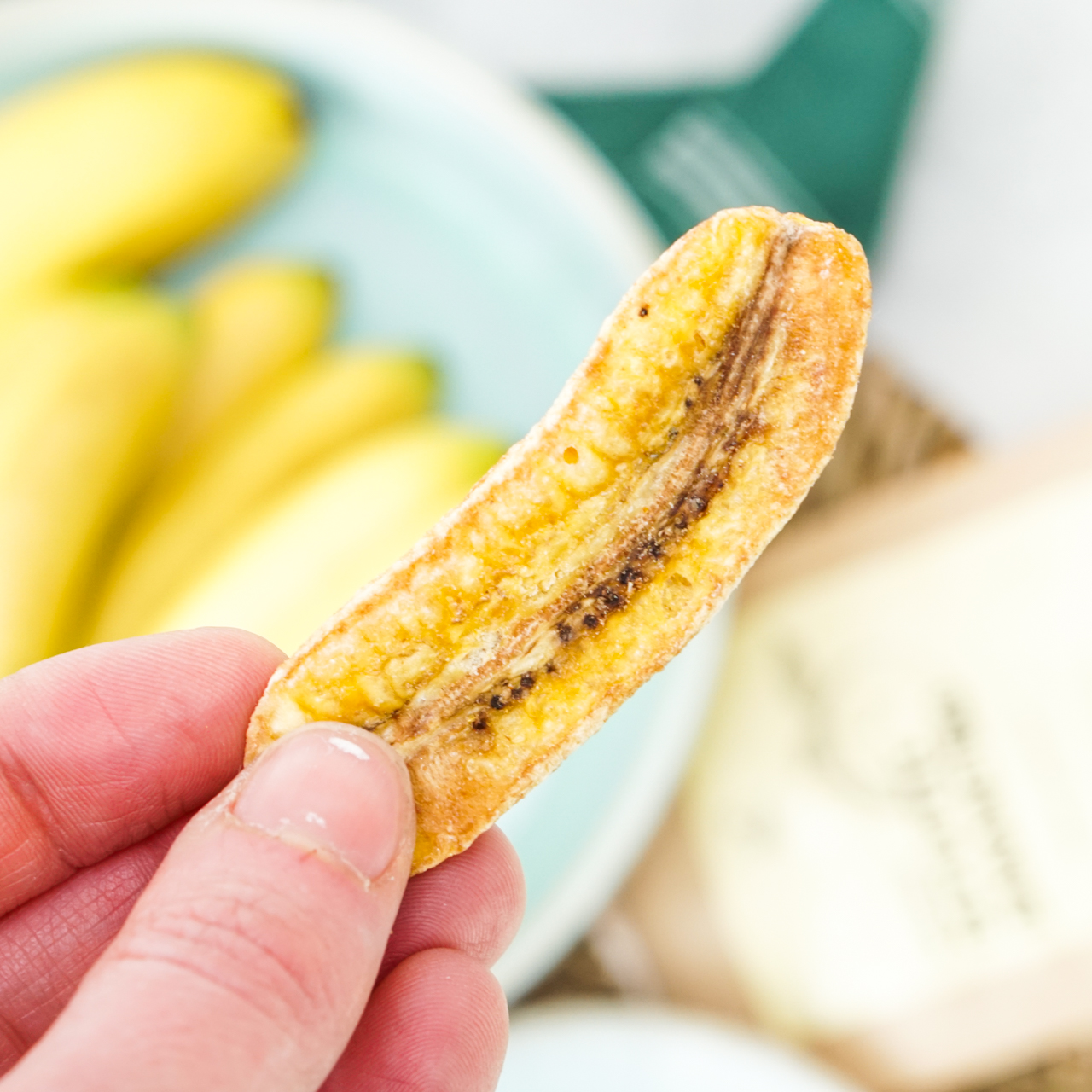 Gepuffte Bio-Banane: Die gesunde Snack-Alternative